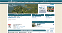 Desktop Screenshot of lakewedowee.info
